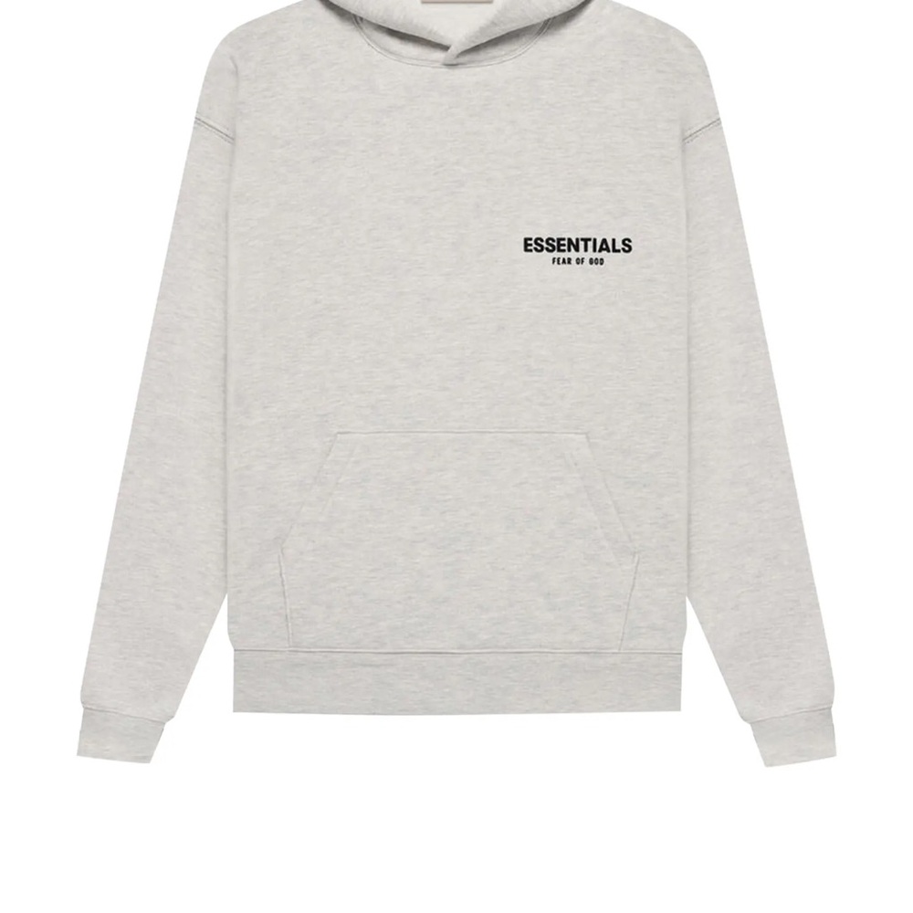Fear of God Essential Hoodie - Light Oatmeal (Flawed)